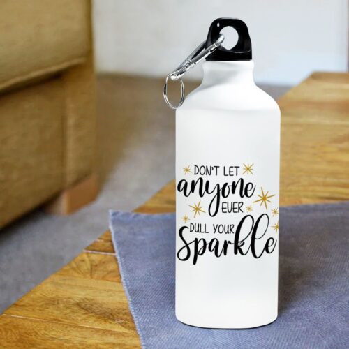 Sparkle White Sipper Bottle