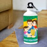 Happy Father’S Day Children White Sipper Bottle 3