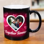 S04D16017 Together Forever Personalized Magic Mug.