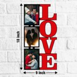 PG1020D16028 Personalzied Love MDF Frame..